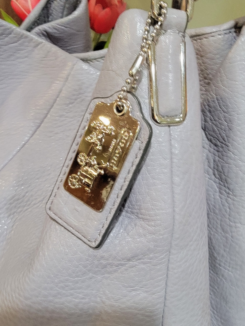 Coach Madison Phoebe Pebbled Leather Bag - Picture 3 of 12
